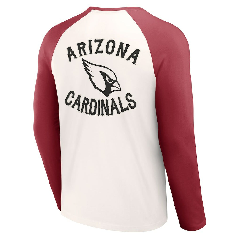 Arizona Cardinals Fanatics NFL x Darius Rucker Collection Long Sleeve Raglan T-Shirt
