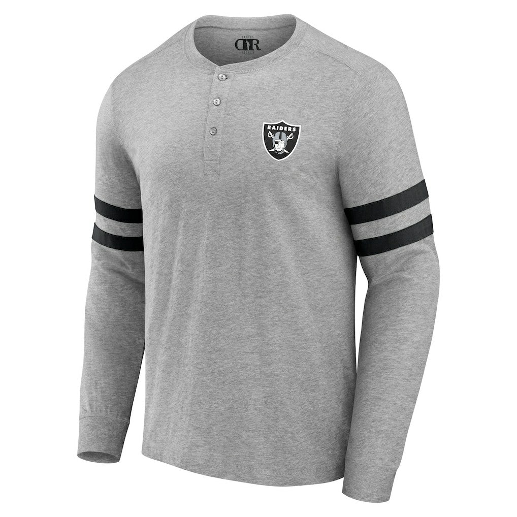 Las Vegas Raiders Fanatics NFL x Darius Rucker Collection Henley Long Sleeve T-Shirt