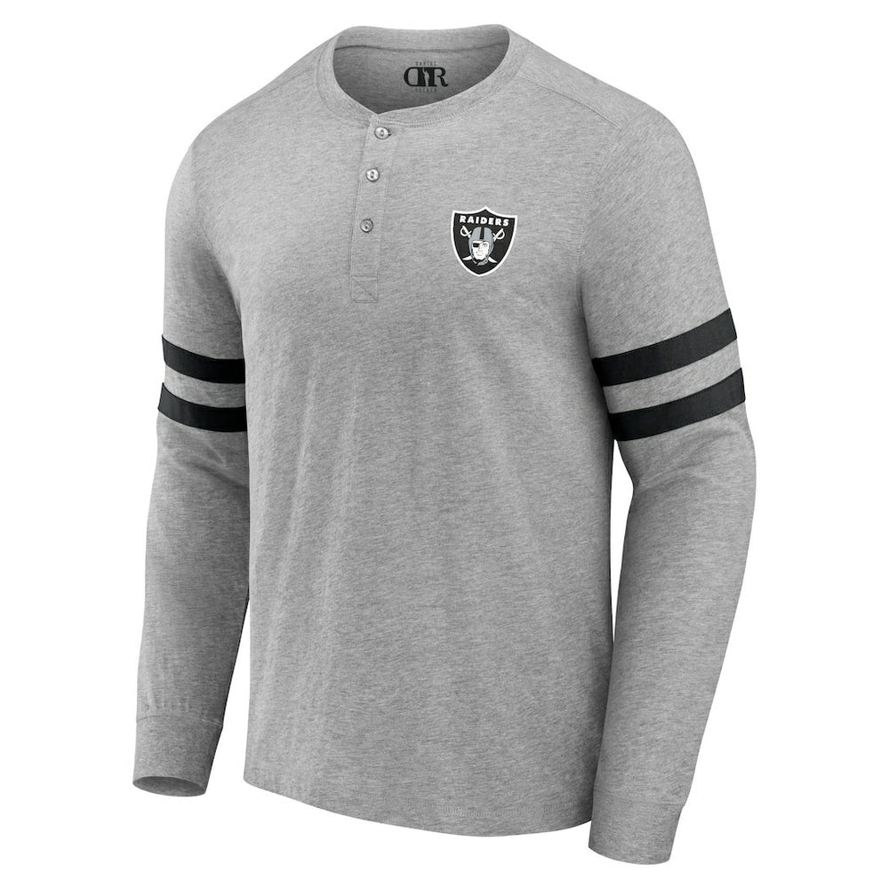 Las Vegas Raiders Fanatics NFL x Darius Rucker Collection Henley Long Sleeve T-Shirt