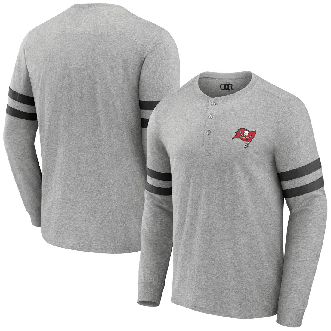 Tampa Bay Buccaneers Fanatics NFL x Darius Rucker Collection Henley Long Sleeve T-Shirt