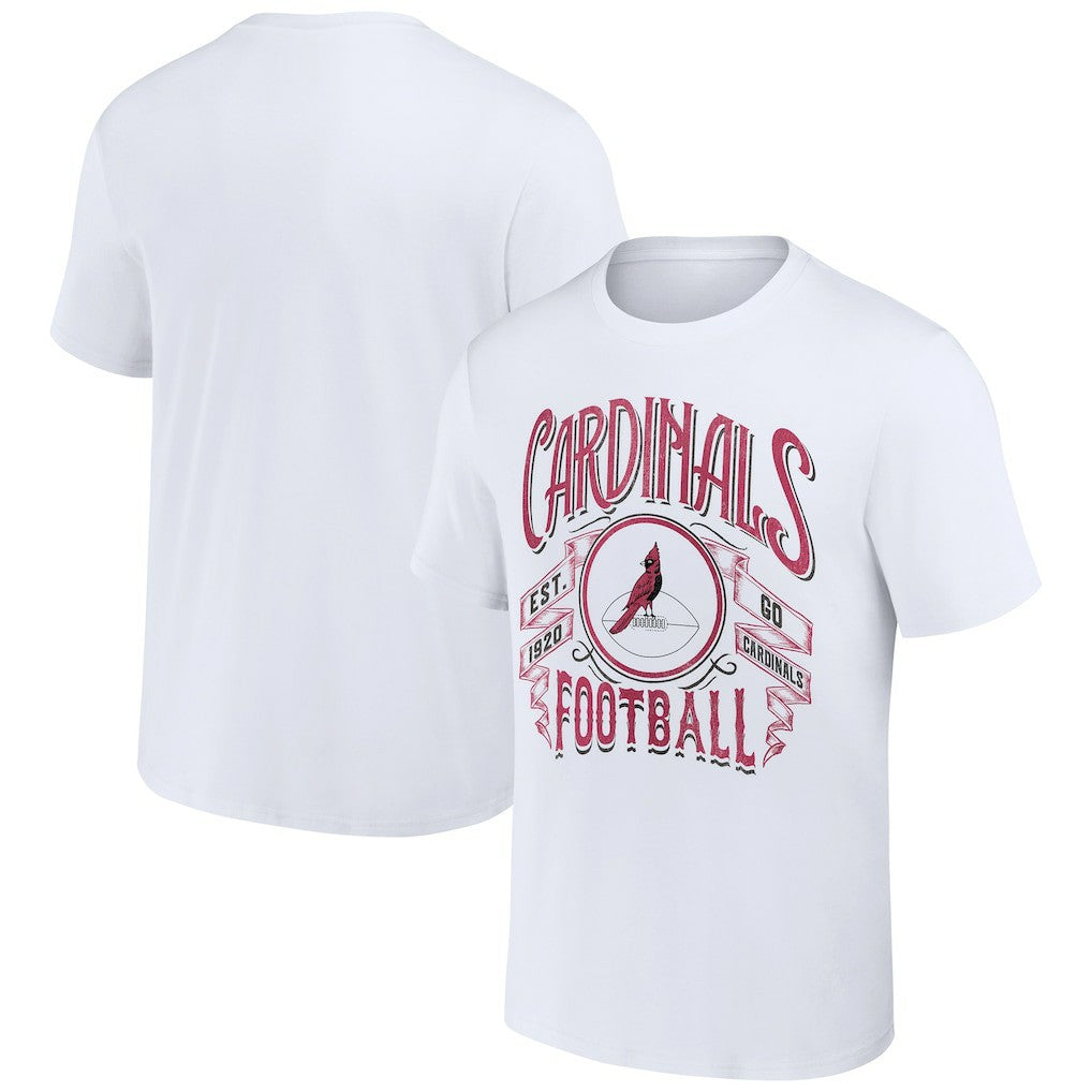 Arizona Cardinals Fanatics NFL x Darius Rucker Collection Vintage Football T-Shirt
