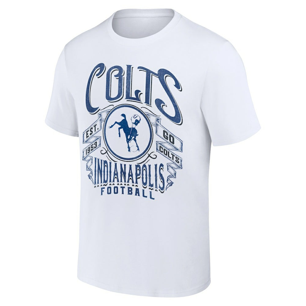 Indianapolis Colts Fanatics NFL x Darius Rucker Collection Vintage Football T-Shirt