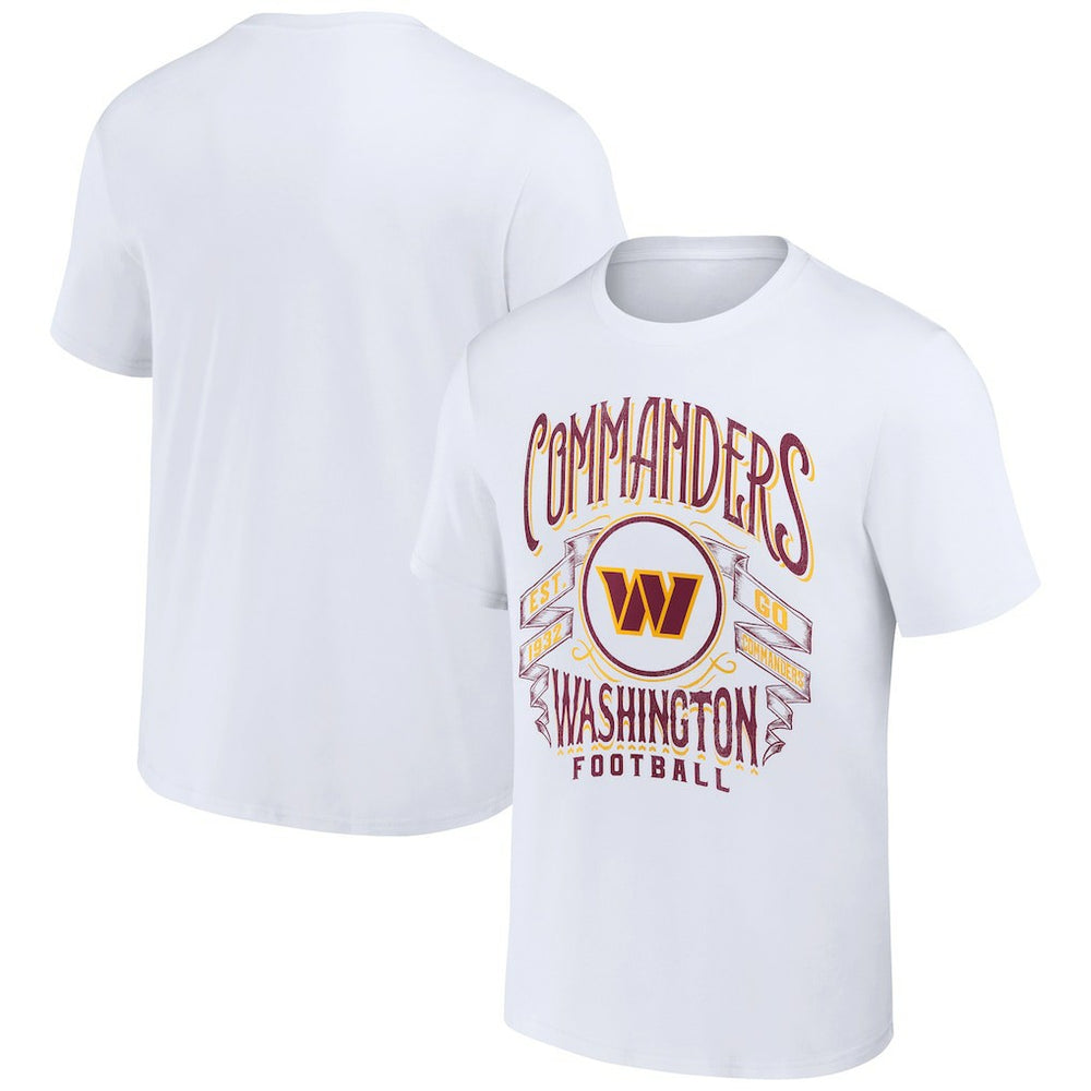 Washington Commanders Fanatics NFL x Darius Rucker Collection Vintage Football T-Shirt