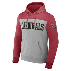 Arizona Cardinals Fanatics NFL x Darius Rucker Collection Color Blocked Pullover Hoodie