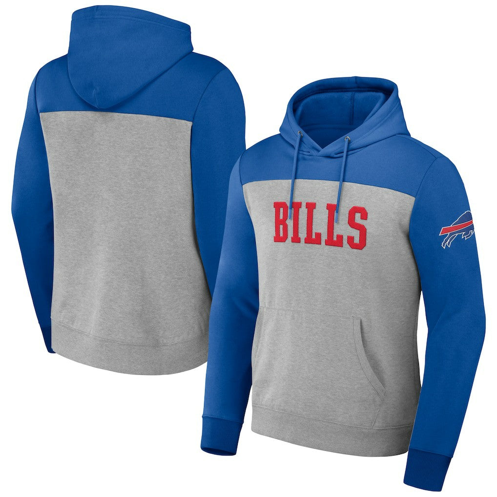 Buffalo Bills Fanatics NFL x Darius Rucker Collection Color Blocked Pullover Hoodie
