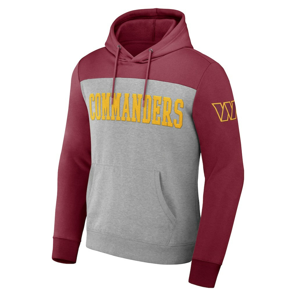 Washington Commanders Fanatics NFL x Darius Rucker Collection Color Blocked Pullover Hoodie