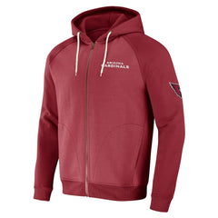 Arizona Cardinals Fanatics NFL x Darius Rucker Collection Raglan Full-Zip Hoodie