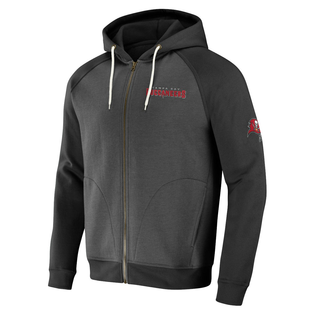 Tampa Bay Buccaneers Fanatics NFL x Darius Rucker Collection Raglan Full-Zip Hoodie