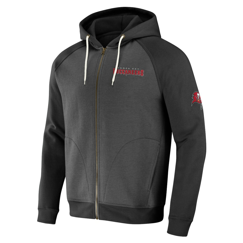 Tampa Bay Buccaneers Fanatics NFL x Darius Rucker Collection Raglan Full-Zip Hoodie