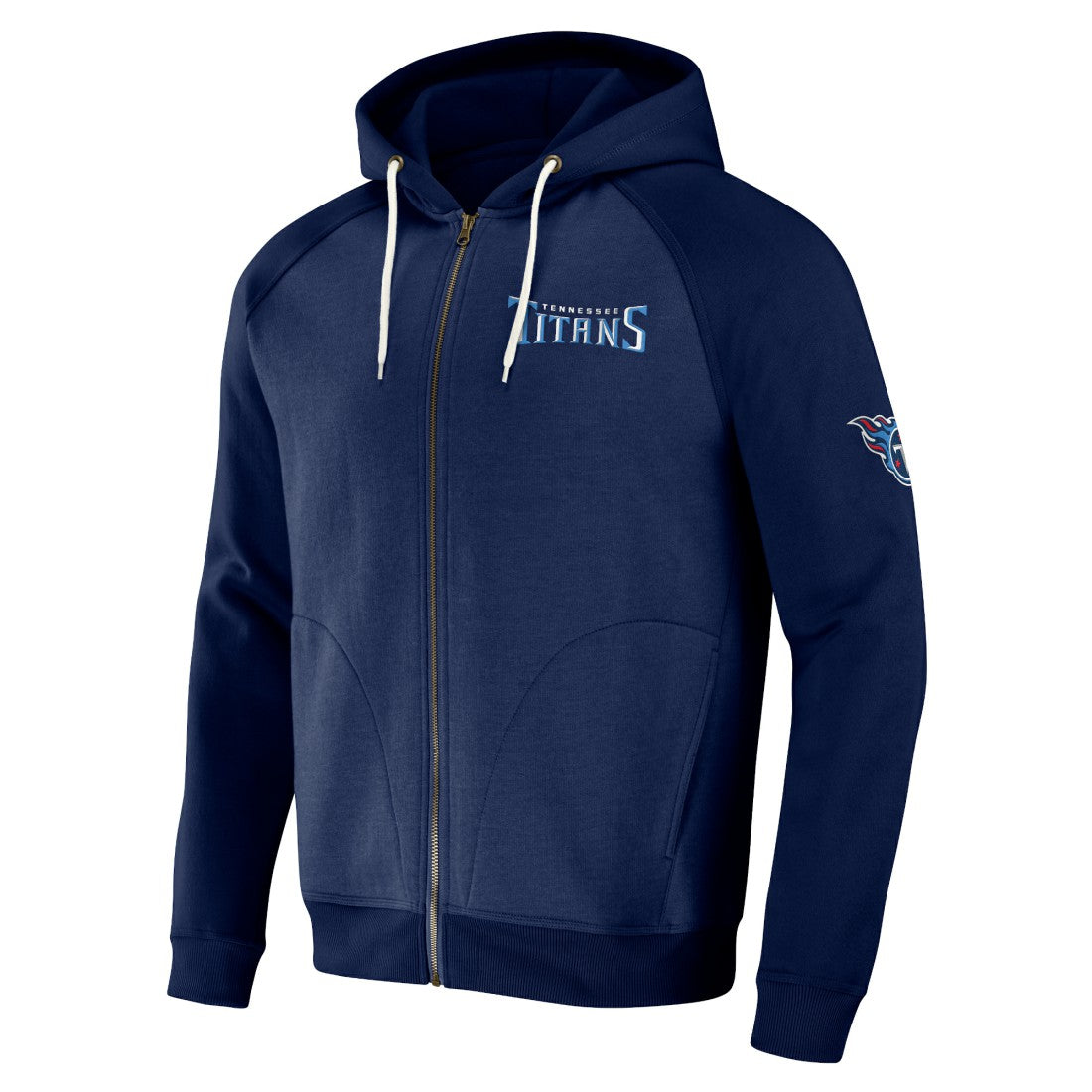 Tennessee Titans Fanatics NFL x Darius Rucker Collection Raglan Full-Zip Hoodie