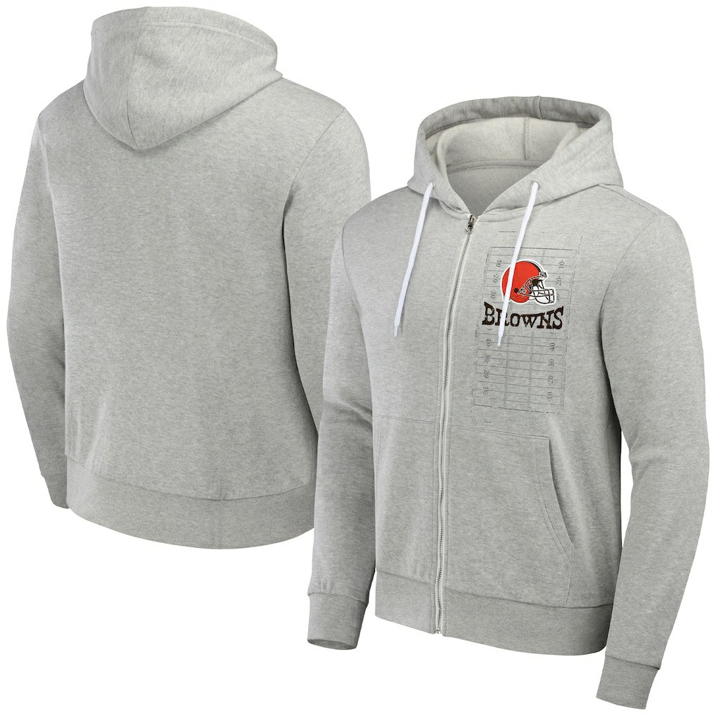 Cleveland Browns Fanatics NFL x Darius Rucker Collection Domestic Full-Zip Hoodie