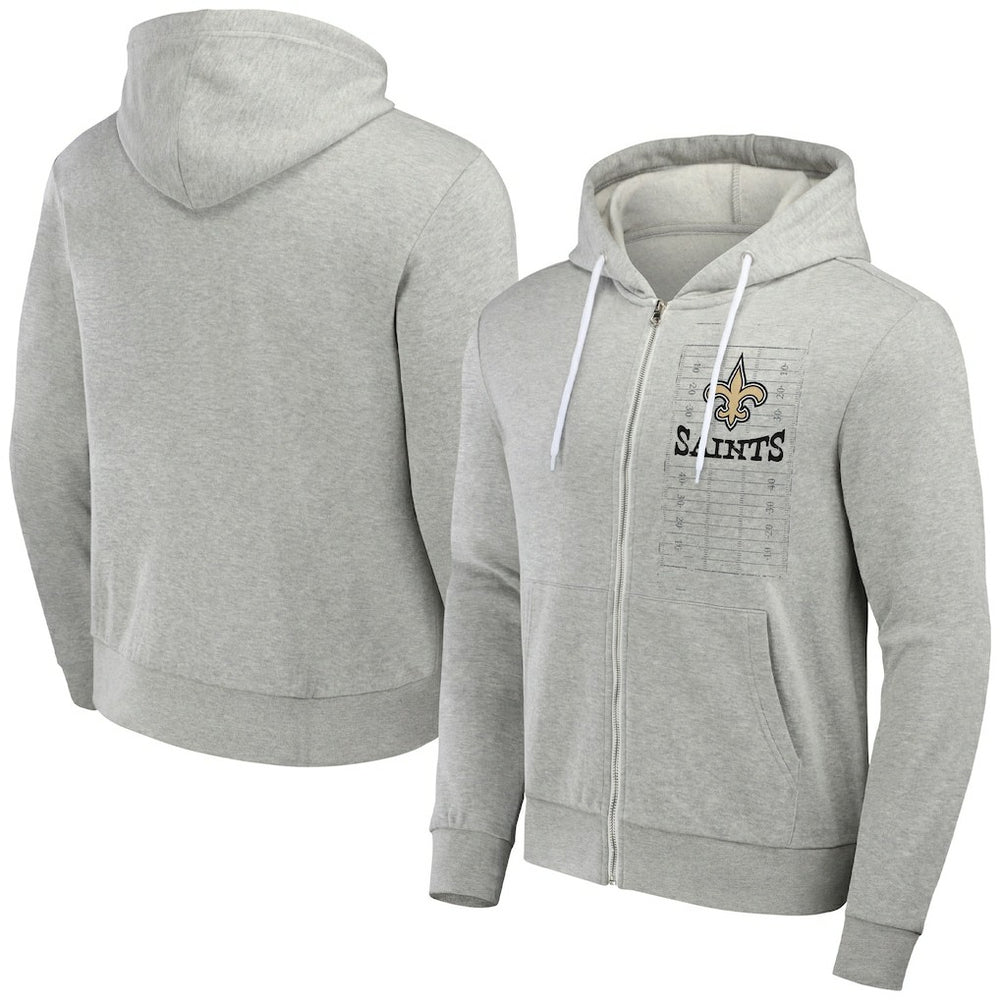 New Orleans Saints Fanatics NFL x Darius Rucker Collection Domestic Full-Zip Hoodie
