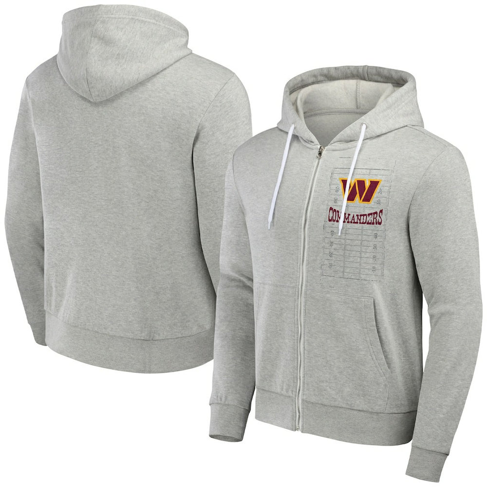 Washington Commanders Fanatics NFL x Darius Rucker Collection Domestic Full-Zip Hoodie