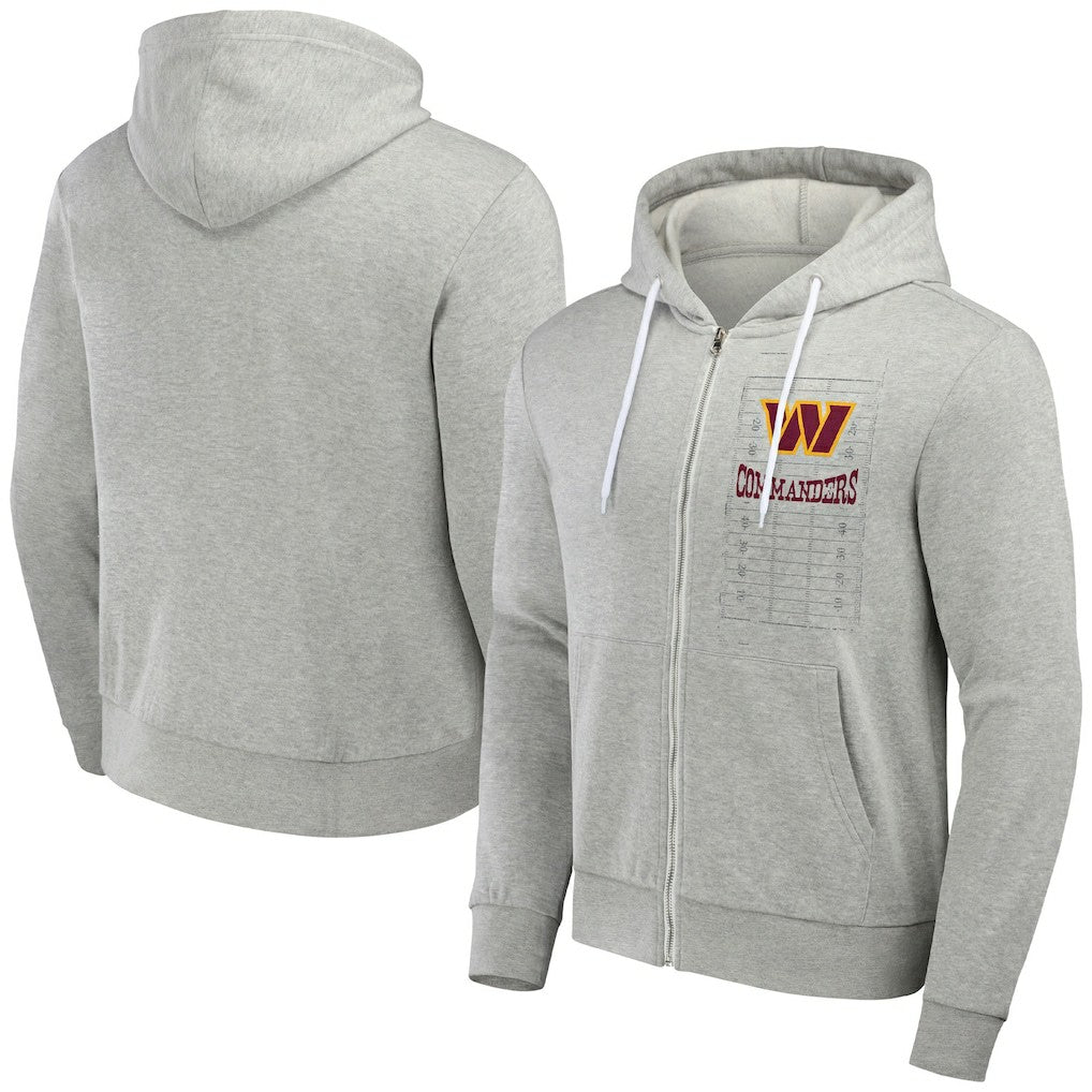 Washington Commanders Fanatics NFL x Darius Rucker Collection Domestic Full-Zip Hoodie