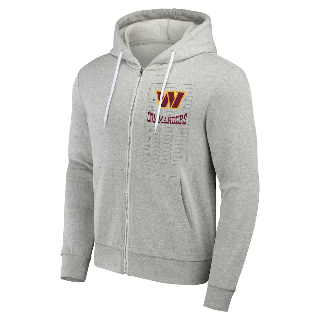 Washington Commanders Fanatics NFL x Darius Rucker Collection Domestic Full-Zip Hoodie