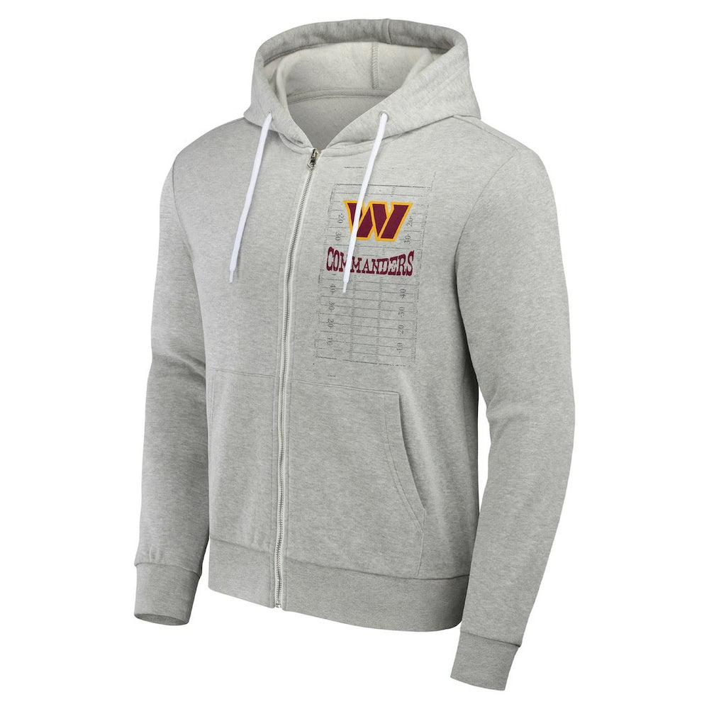 Washington Commanders Fanatics NFL x Darius Rucker Collection Domestic Full-Zip Hoodie