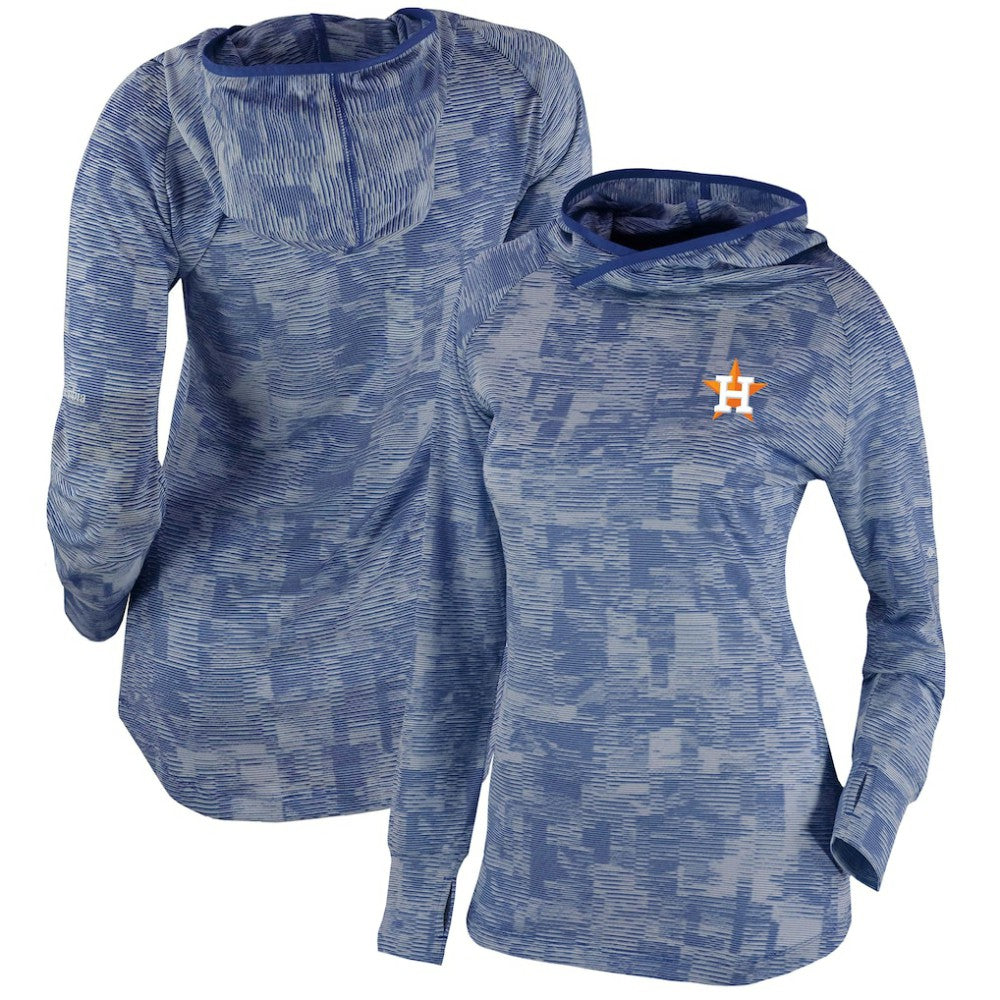 Houston Astros Columbia Women's Omni-Wick Sunday Ball Pullover Hoodie | MLB Sale