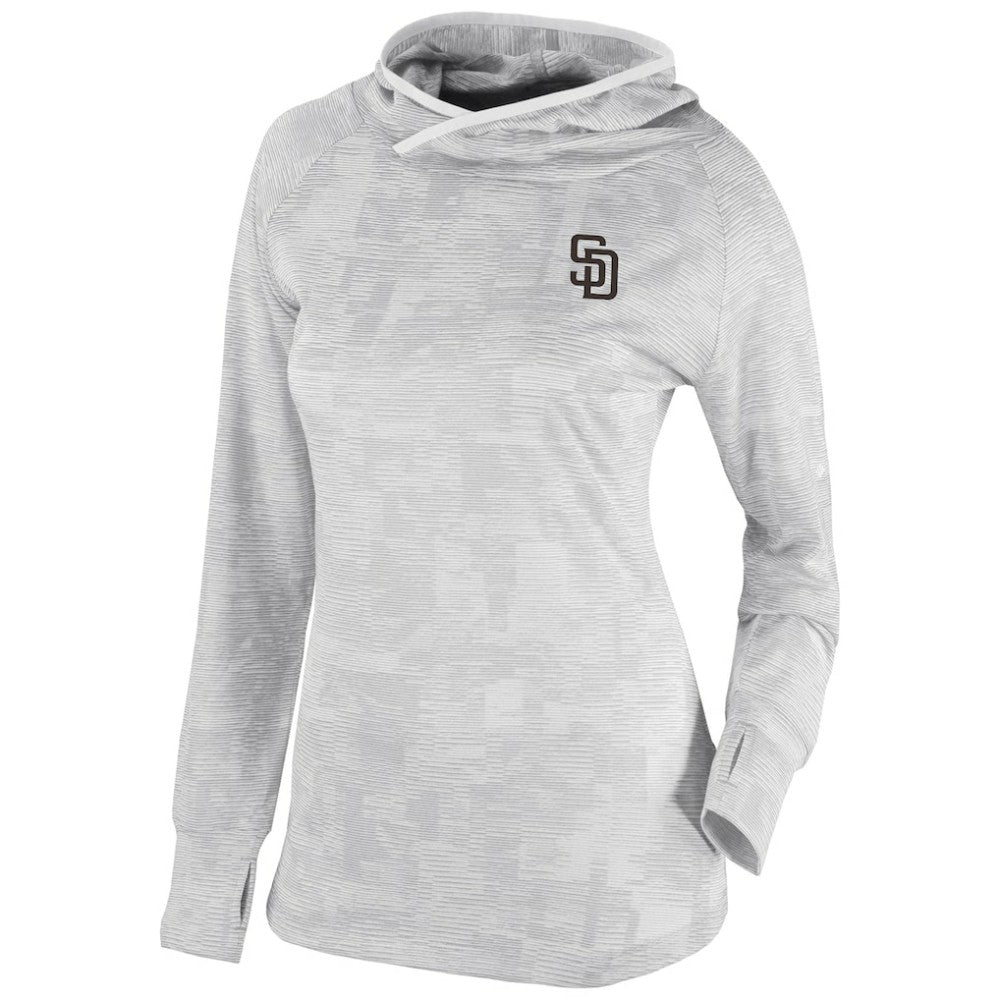 San Diego Padres Columbia Women's Omni-Wick Sunday Ball Pullover Hoodie | MLB For sale