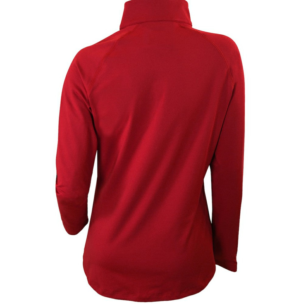 Chicago Cubs Columbia Women's Omni-Wick Outward Nine Quarter-Zip Pullover Top | MLB Shop