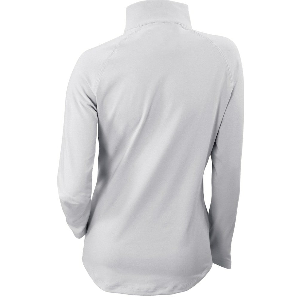 Chicago Cubs Columbia Women's Omni-Wick Outward Nine Quarter-Zip Pullover Top | MLB On Sale