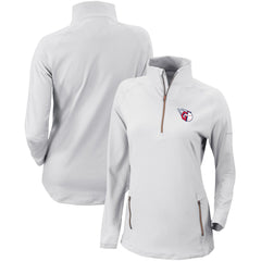 Cleveland Guardians Columbia Women's Omni-Wick Outward Nine Quarter-Zip Pullover Top | MLB On Sale