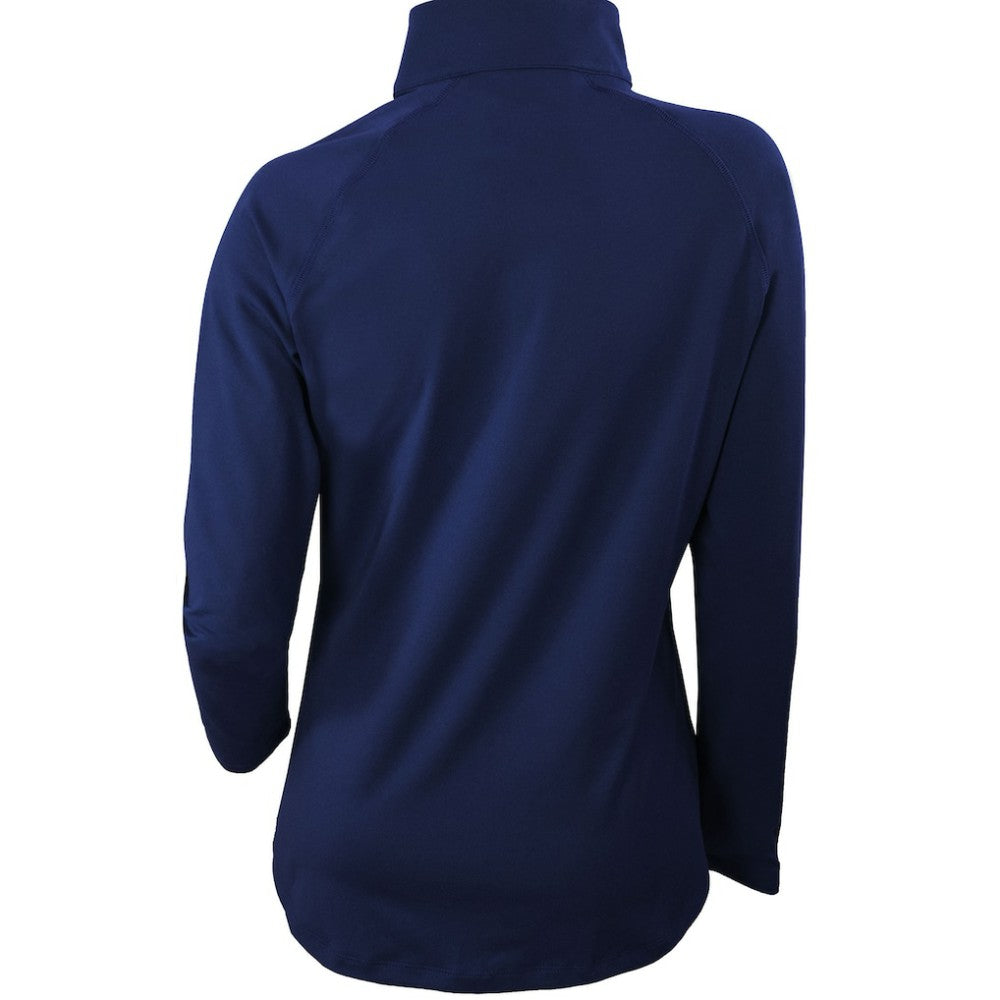 Houston Astros Columbia Women's Omni-Wick Outward Nine Quarter-Zip Pullover Top | MLB On Sale