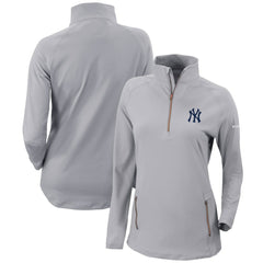 New York Yankees Columbia Women's Omni-Wick Outward Nine Quarter-Zip Pullover Top | MLB Online