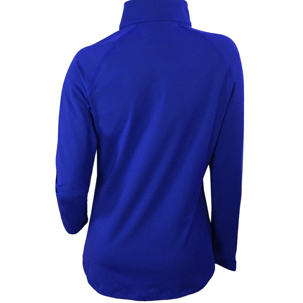 Philadelphia Phillies Columbia Women's Omni-Wick Outward Nine Quarter-Zip Pullover Top | MLB Sale