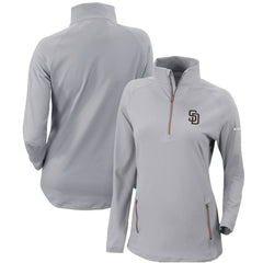 San Diego Padres Columbia Women's Omni-Wick Outward Nine Quarter-Zip Pullover Top | MLB Outlet