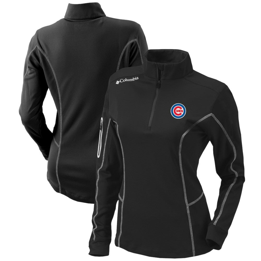 Chicago Cubs Columbia Women's Omni-Wick Shotgun Quarter-Zip Pullover Top | MLB For sale