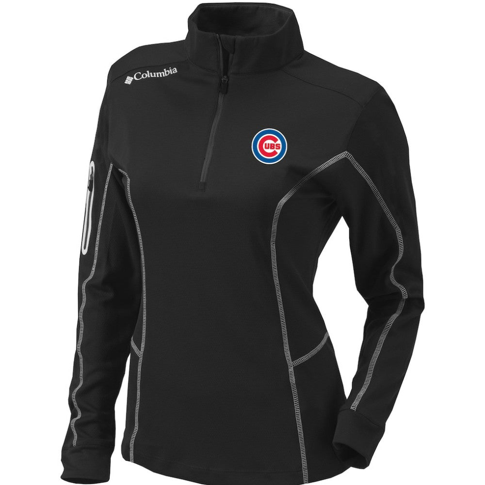 Chicago Cubs Columbia Women's Omni-Wick Shotgun Quarter-Zip Pullover Top | MLB For sale