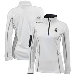 Chicago White Sox Columbia Women's Omni-Wick Shotgun Quarter-Zip Pullover Top | MLB New