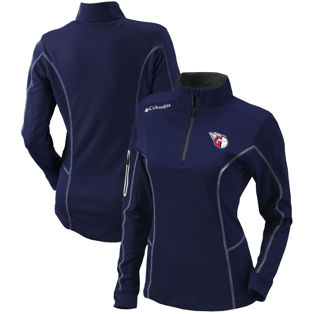 Cleveland Guardians Columbia Women's Omni-Wick Shotgun Quarter-Zip Pullover Top | MLB Near me