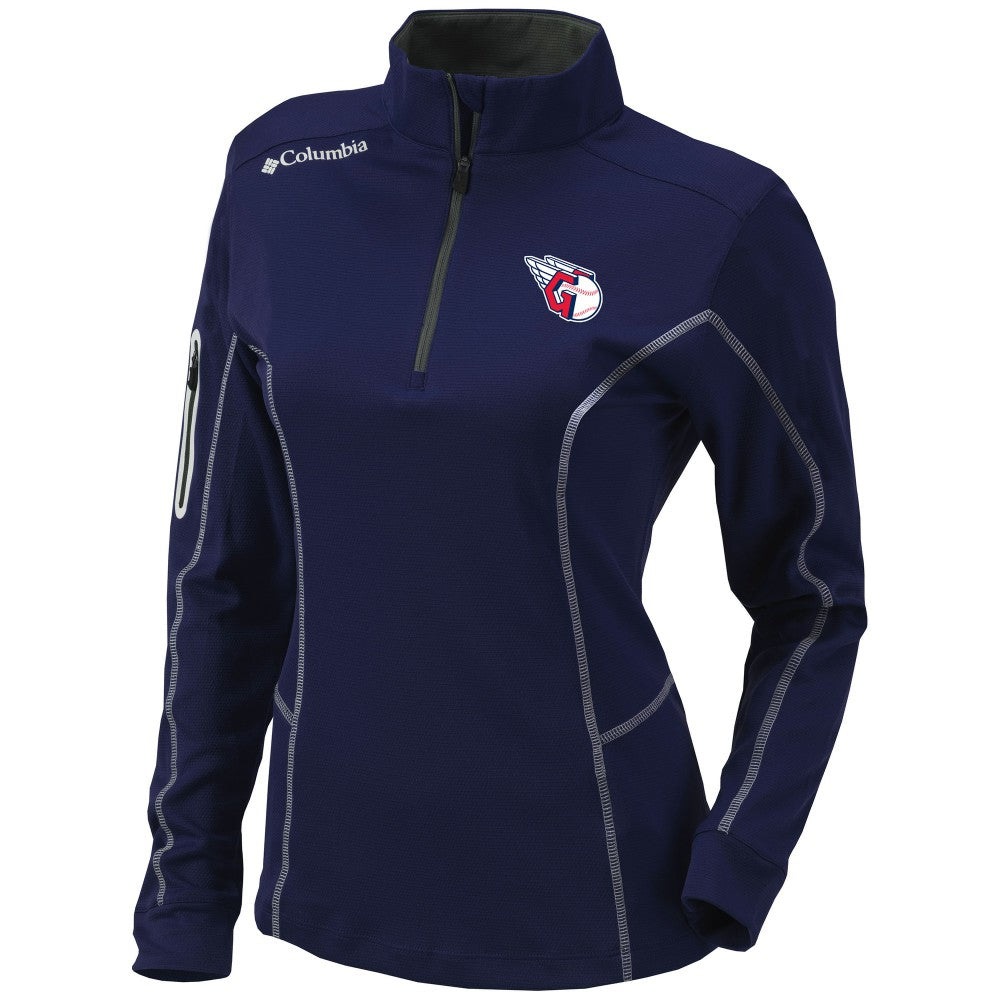 Cleveland Guardians Columbia Women's Omni-Wick Shotgun Quarter-Zip Pullover Top | MLB Near me
