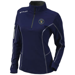 Milwaukee Brewers Columbia Women's Omni-Wick Shotgun Quarter-Zip Pullover Top | MLB On Sale