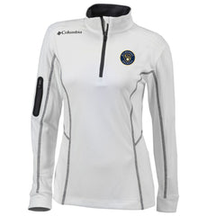 Milwaukee Brewers Columbia Women's Omni-Wick Shotgun Quarter-Zip Pullover Top | MLB Sale