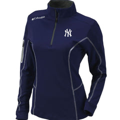 New York Yankees Columbia Women's Omni-Wick Shotgun Quarter-Zip Pullover Top | MLB For sale