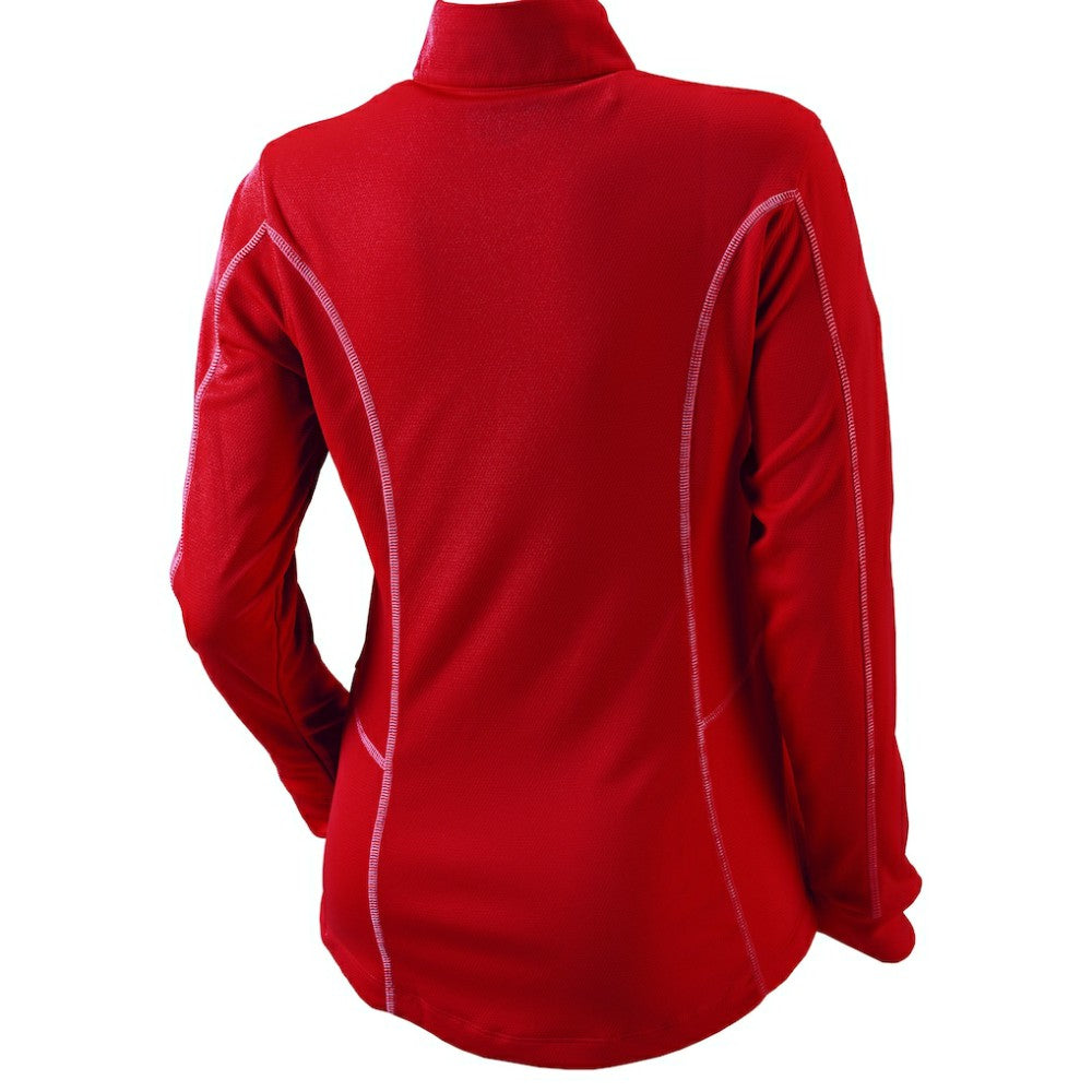 Philadelphia Phillies Columbia Women's Omni-Wick Shotgun Quarter-Zip Pullover Top | MLB On Sale