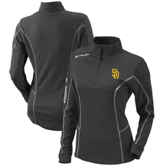 San Diego Padres Columbia Women's Omni-Wick Shotgun Quarter-Zip Pullover Top | MLB For sale