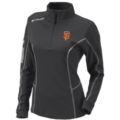San Francisco Giants Columbia Women's Omni-Wick Shotgun Quarter-Zip Pullover Top | MLB Outlet