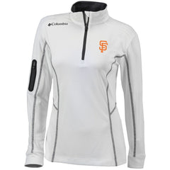 San Francisco Giants Columbia Women's Omni-Wick Shotgun Quarter-Zip Pullover Top | MLB For sale