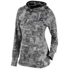 Miami Marlins Columbia Women's Omni-Wick Sunday Ball Pullover Hoodie | MLB Near me