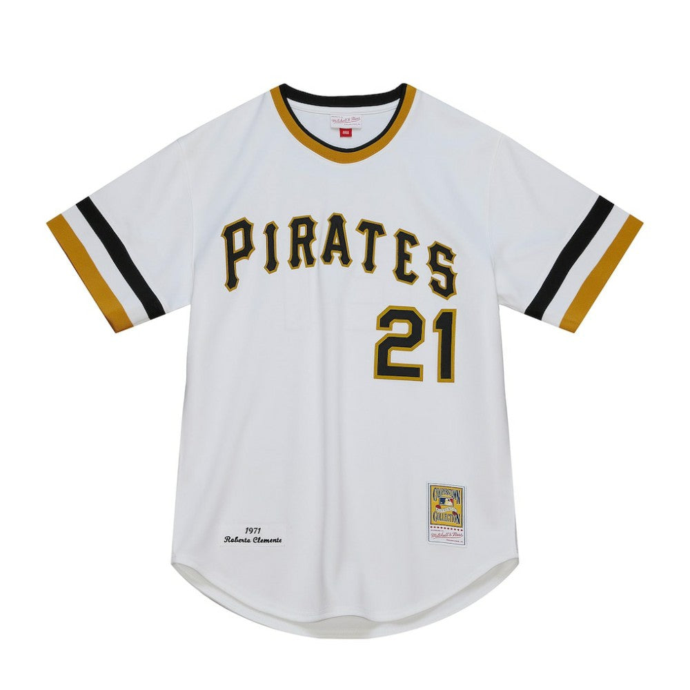 Roberto Clemente Pittsburgh Pirates Mitchell & Ness Cooperstown Collection Authentic Jersey | MLB Discount