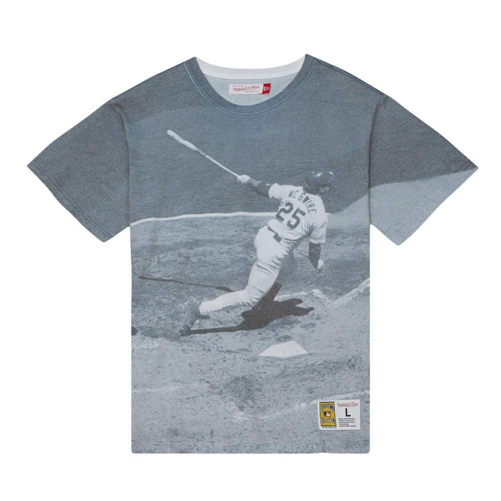 Mark McGwire St. Louis Cardinals Mitchell & Ness Cooperstown Collection Highlight Sublimated Player Graphic T-Shirt | MLB Sale
