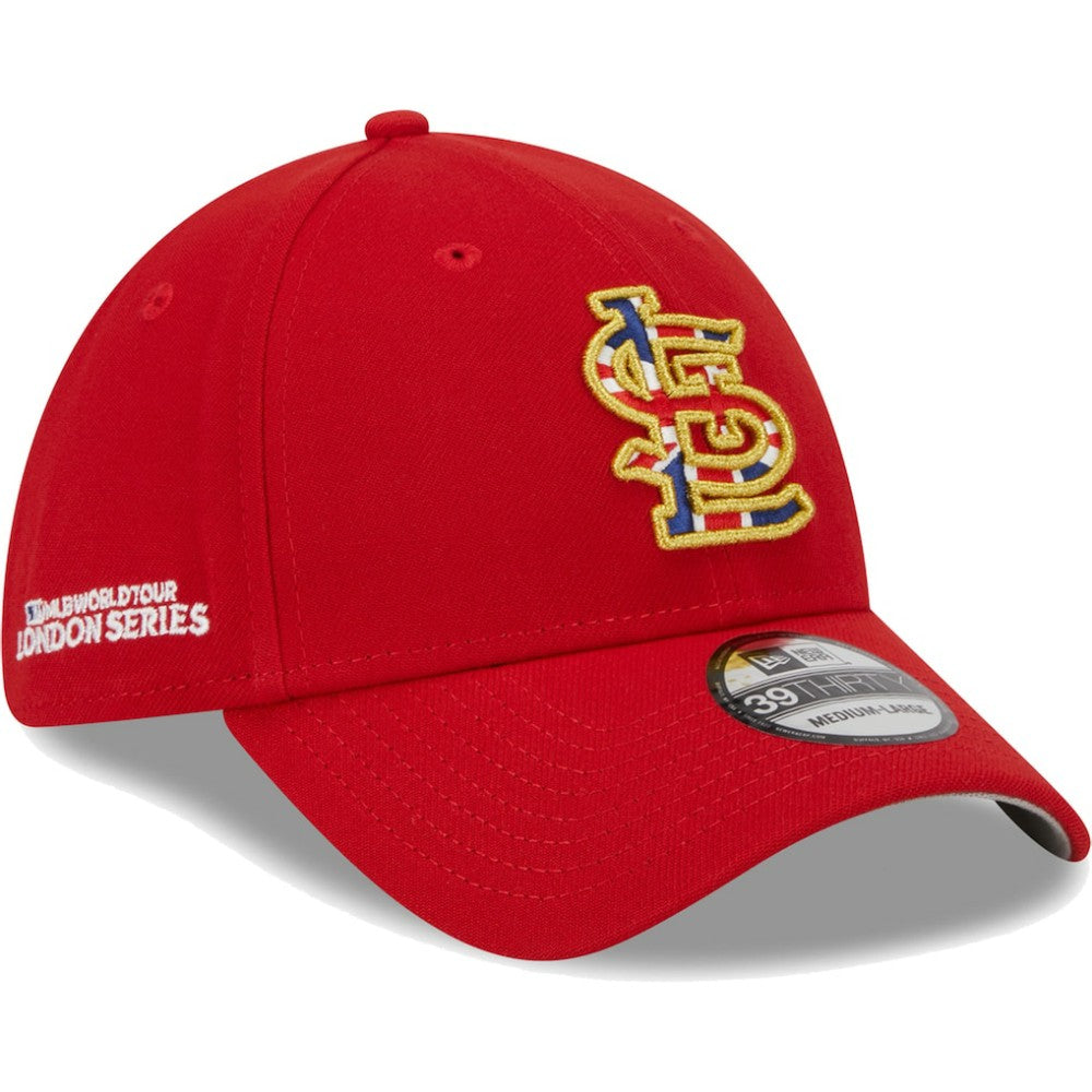 St. Louis Cardinals New Era 2023 MLB World Tour: London Series Flag Fill 39THIRTY Flex Hat | MLB Shop