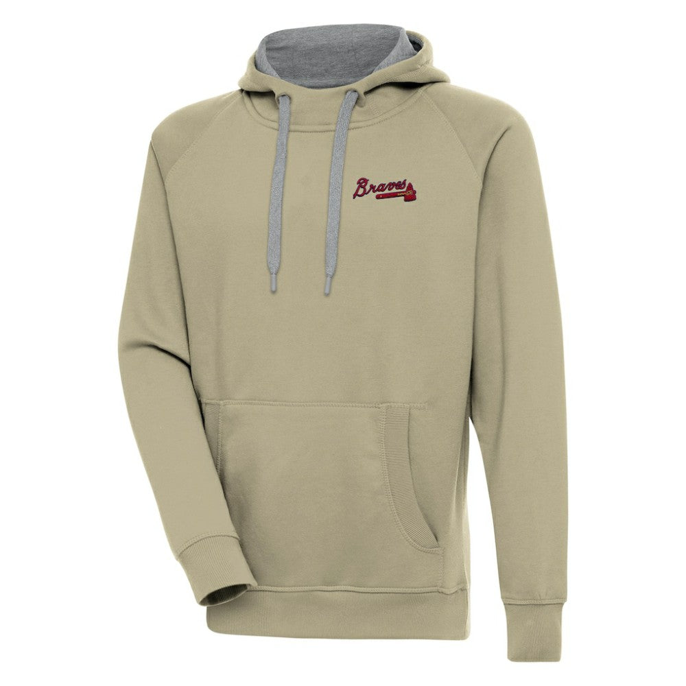 Atlanta Braves Antigua Victory Pullover Hoodie | MLB Near me