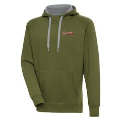 Atlanta Braves Antigua Victory Pullover Hoodie | MLB On Sale