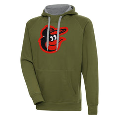 Baltimore Orioles Antigua Victory Pullover Hoodie | MLB Discount