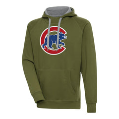 Chicago Cubs Antigua Victory Pullover Hoodie | MLB Outlet