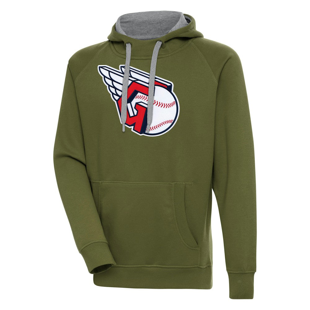 Cleveland Guardians Antigua Victory Pullover Hoodie | MLB US